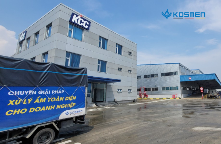 Dự án lắp đặt máy hút ẩm tại công ty TNHH KCC