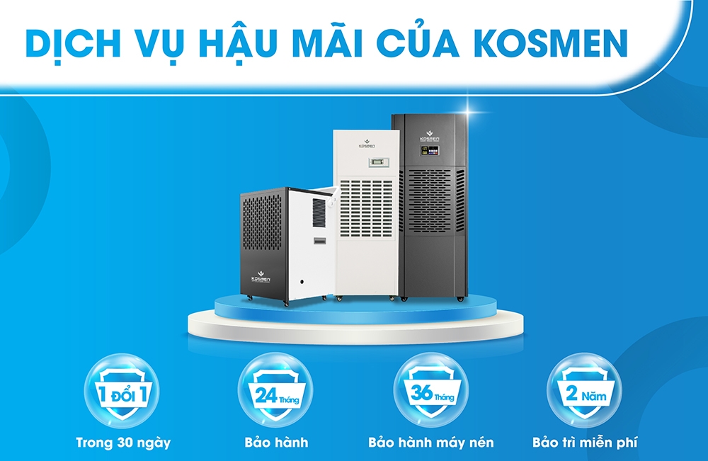 Dịch vụ hậu mãi của Kosmen 