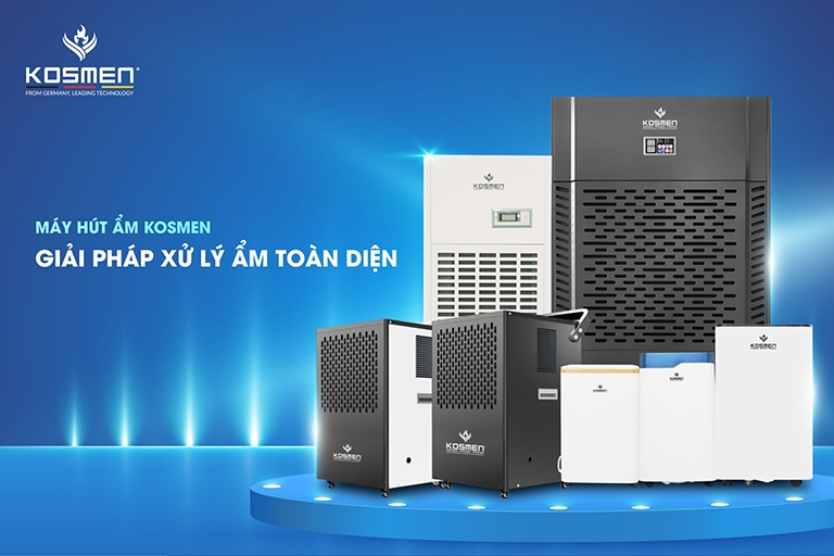 Kosmen cung cấp giải pháp xử lý ẩm toàn diện 