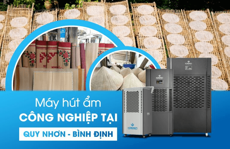 Kosmen Việt Nam là địa chỉ bán máy hút ẩm tại Quy Nhơn với chất lượng đạt chuẩn Châu Âu